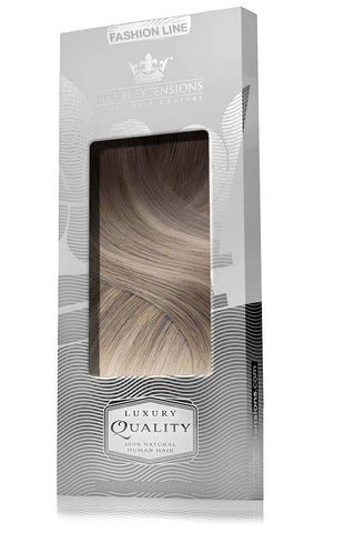 CLIP IN OMBRE BALAYAGE - Czekoladowy Brąz & Jasny Blond