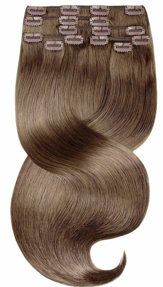 CLIP-IN EXTENSIONS  Natur-Goldbraun Fashion Line