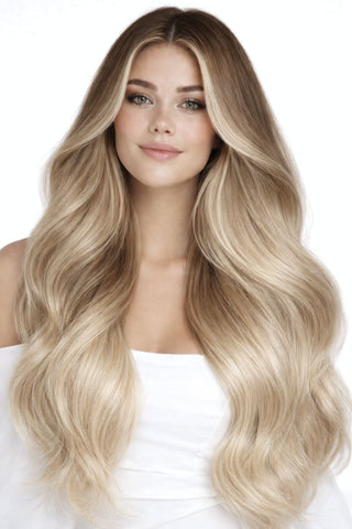 Rubin Extensions - Clip in Extensions | Natur Goldbraun & Hellblond - Fashion Line