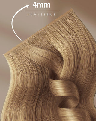TAPE-IN EXTENSIONS ECHTHAAR PREMIUM  Schoko-Dunkelbraun