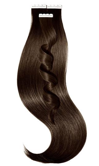 Tape in Extensions - Invisible Excellence Line | Schoko-Dunkelbraun