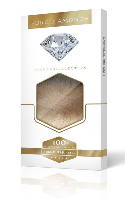 PURE DIAMONDS LINE Dirty Blond Clip-in Przedłużanie włosów