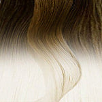 Kurzer Ansatz-Natur-Goldbraun & Hellblond